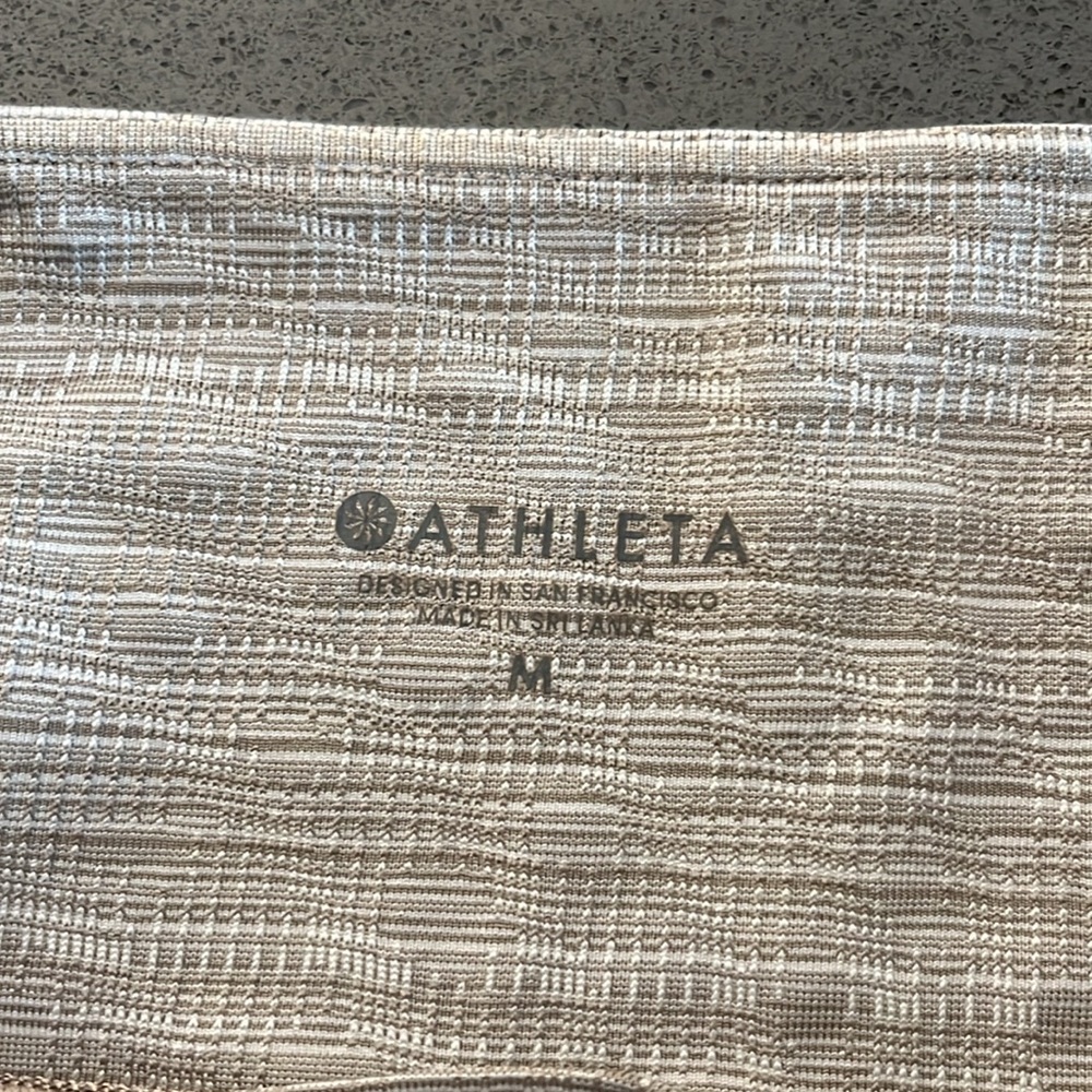 Athleta | Chaturanga Jacquard Tights | Tan | Various - Picture 8 of 10